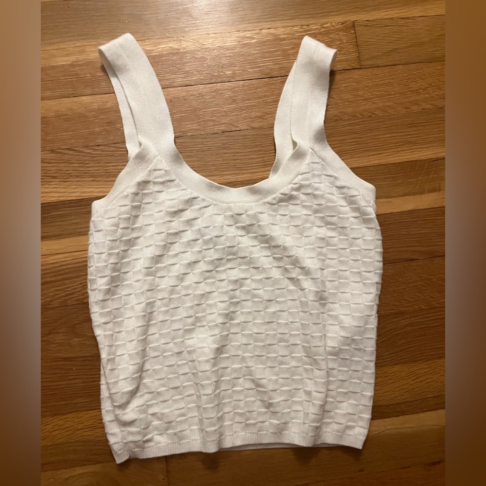 Abercrombie Basket Weave Sweater Tank